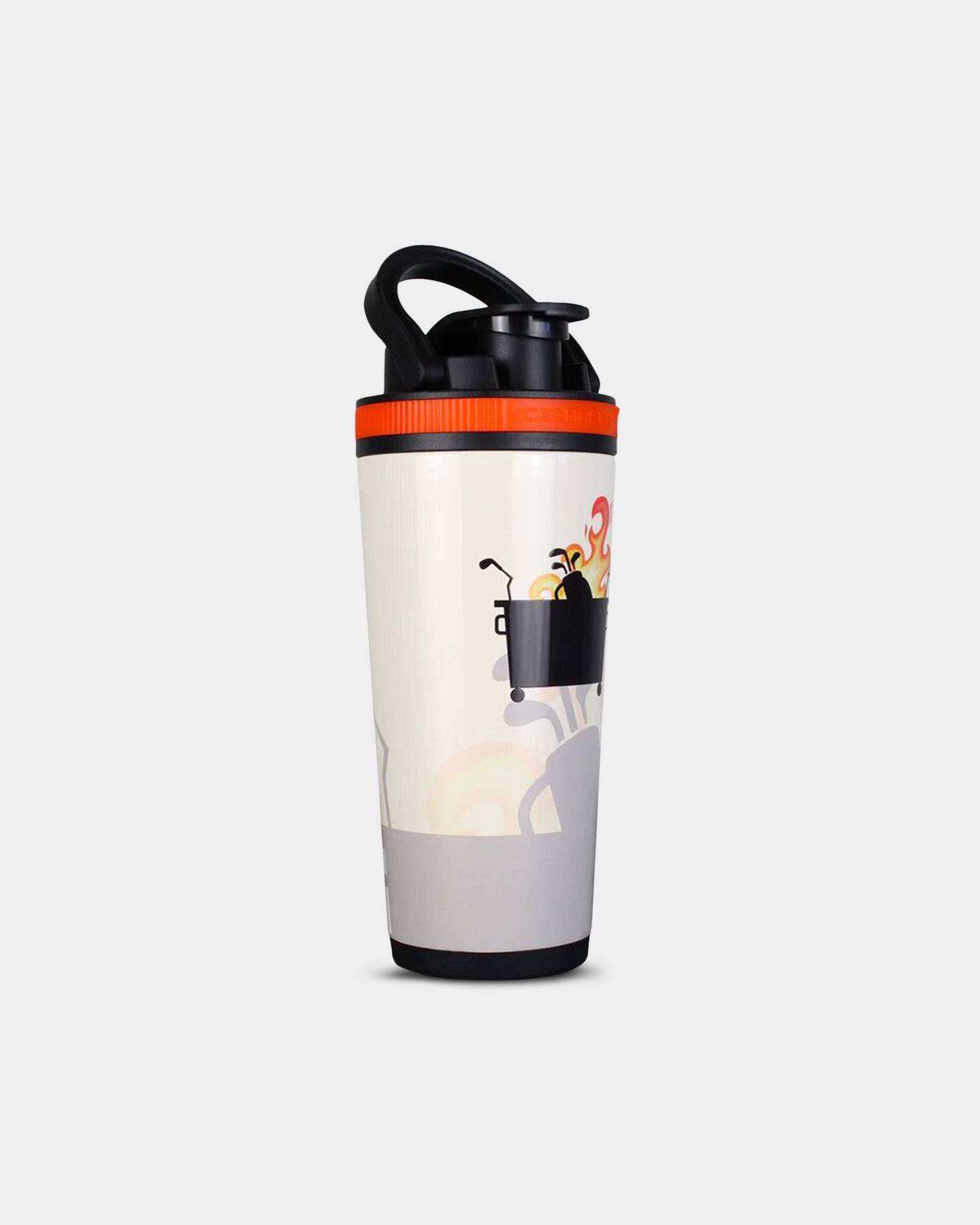Ice Shaker 26oz. Protein Shaker Bottle Dumpster Fire A1