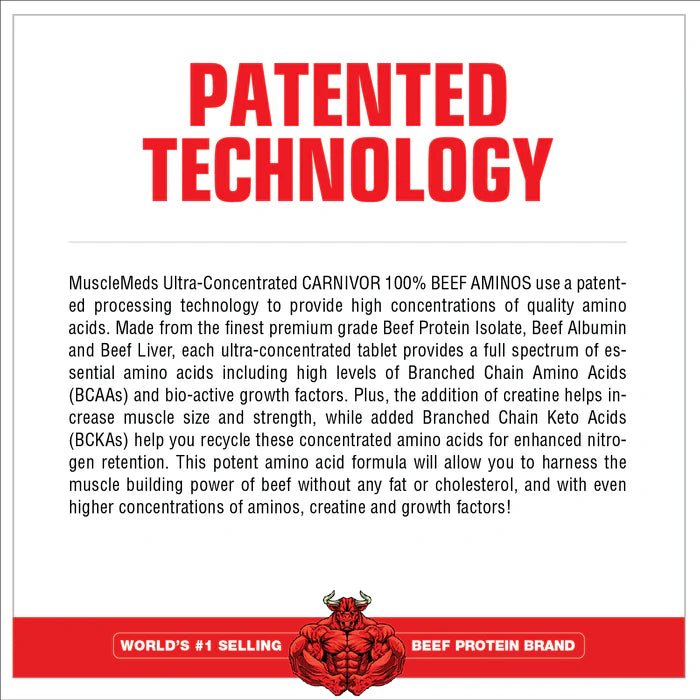 MuscleMeds CARNIVOR Beef Aminos - Bodybuilding.com