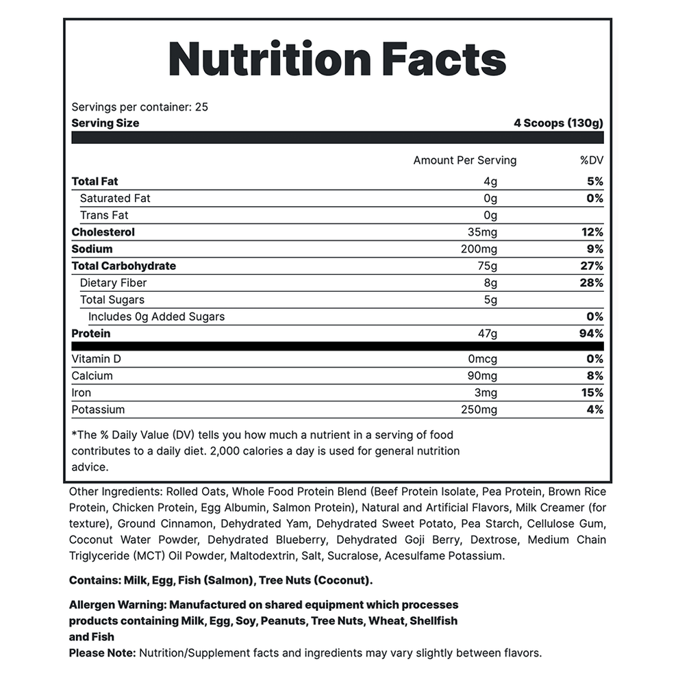 Redcon1 MRE Meal Replacement 25 Servings - Bodybuilding.com