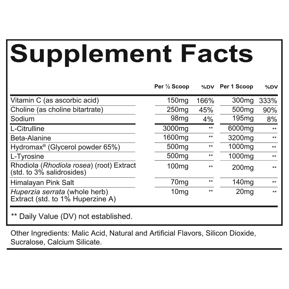 Redcon1 Total War Pump Non - Stim Preworkout - Bodybuilding.com