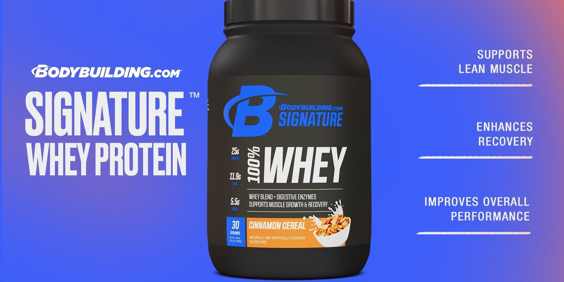 Build Muscle With Protein-Packed Signature 100% Whey - Bodybuilding.com