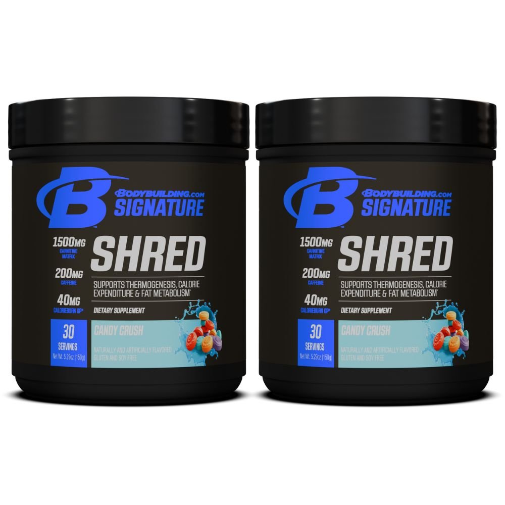 2 - for - 1 Bodybuilding.com Signature Shred, 60 Servings Total - Bodybuilding.com