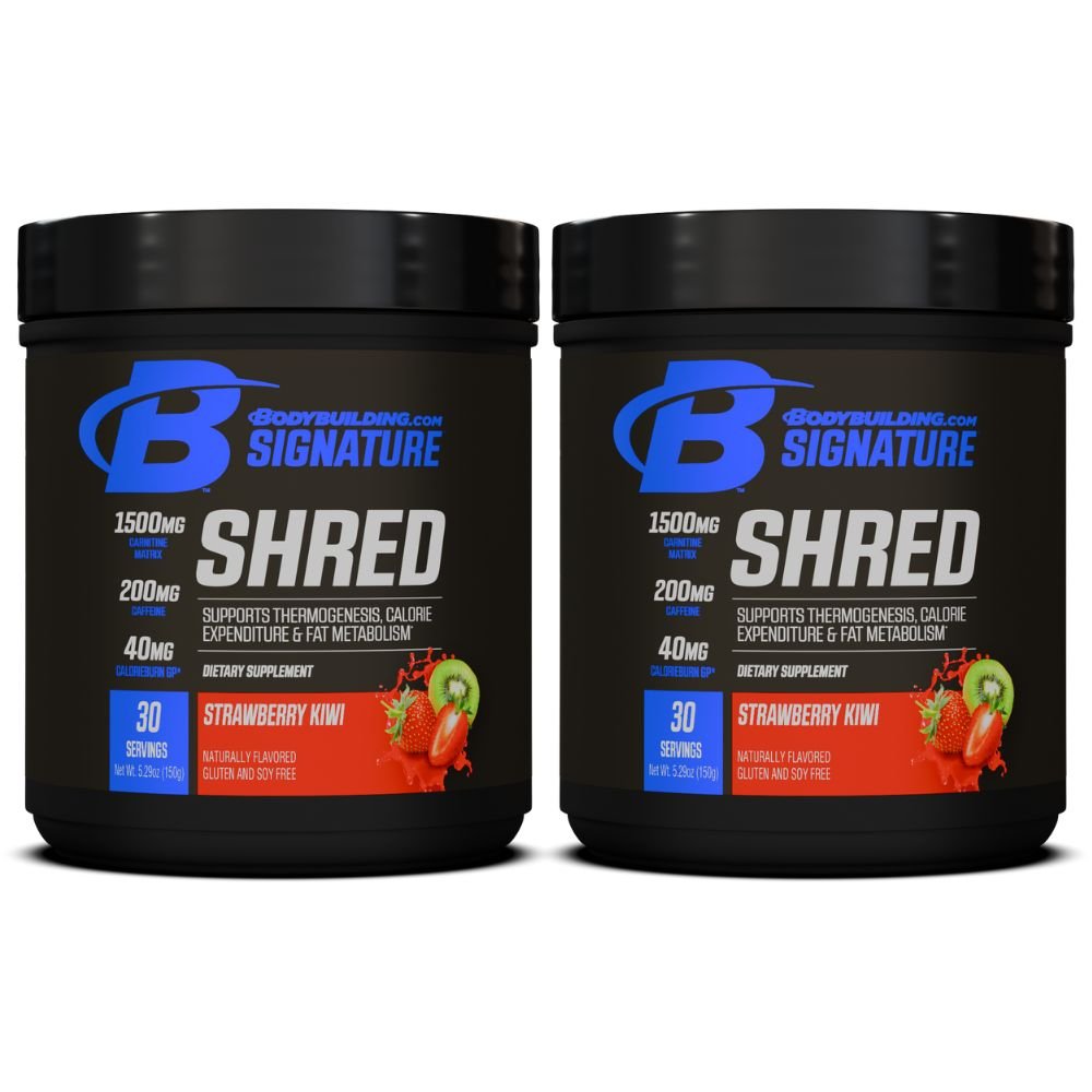 2 - for - 1 Bodybuilding.com Signature Shred, 60 Servings Total - Bodybuilding.com
