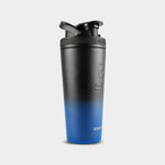 Ice Shaker 26oz. Protein Shaker Bottle Navy Black Ombre A1