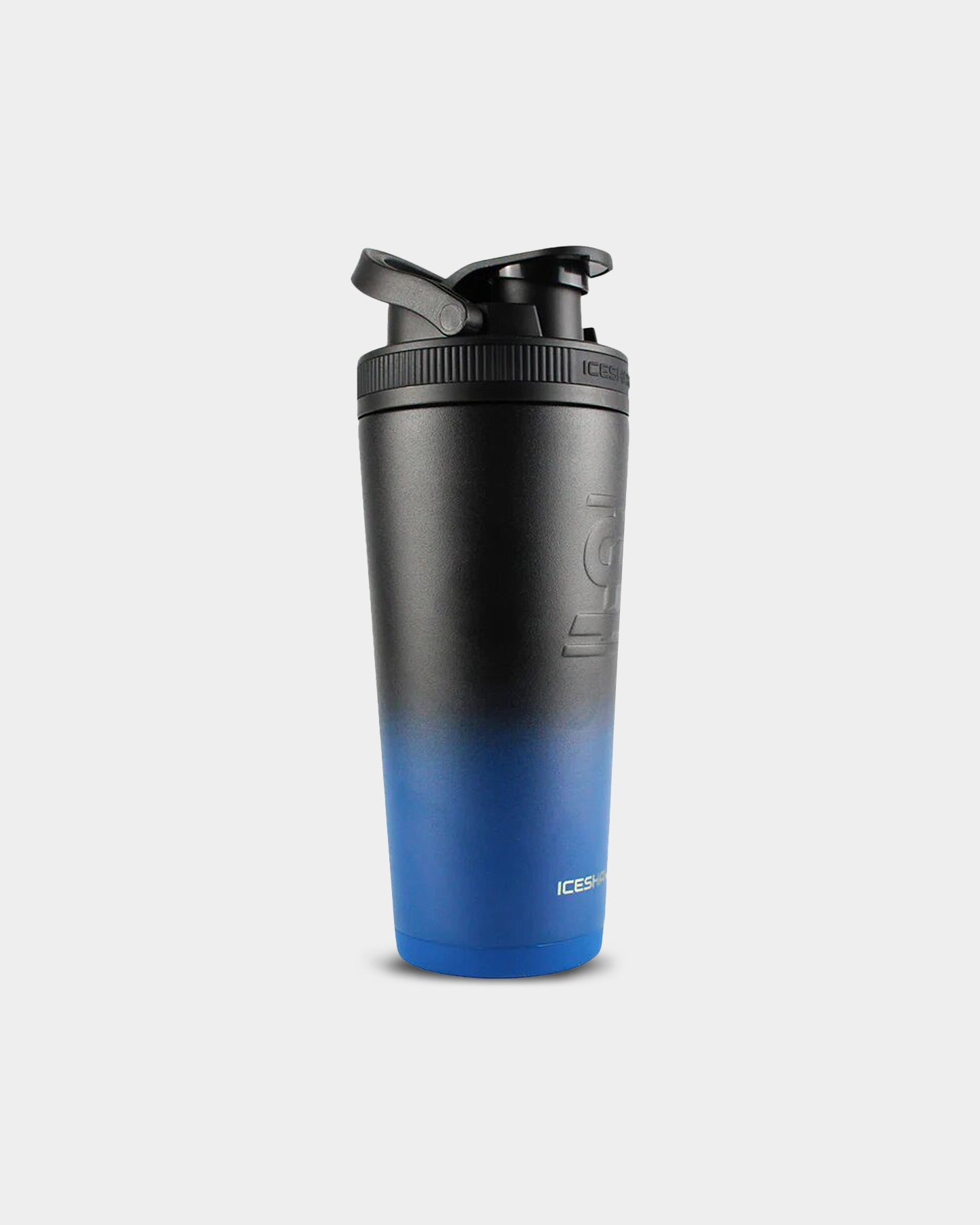 Ice Shaker 26oz. Protein Shaker Bottle Navy Black Ombre A1