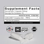 CON - CRĒT Creatine HCL - Bodybuilding.com