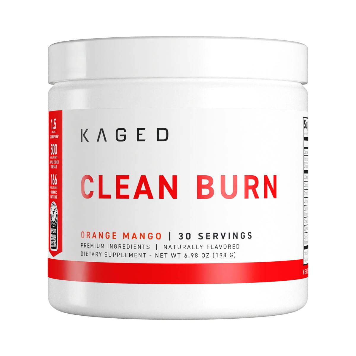KAGED Clean Burn Powder - Bodybuilding.com
