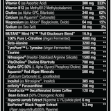 Mutant Mind F'k - Nootropic Pre - Workout - Bodybuilding.com