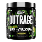 Nutrex Outrage Lemon Lime Pre - Workout - Bodybuilding.com