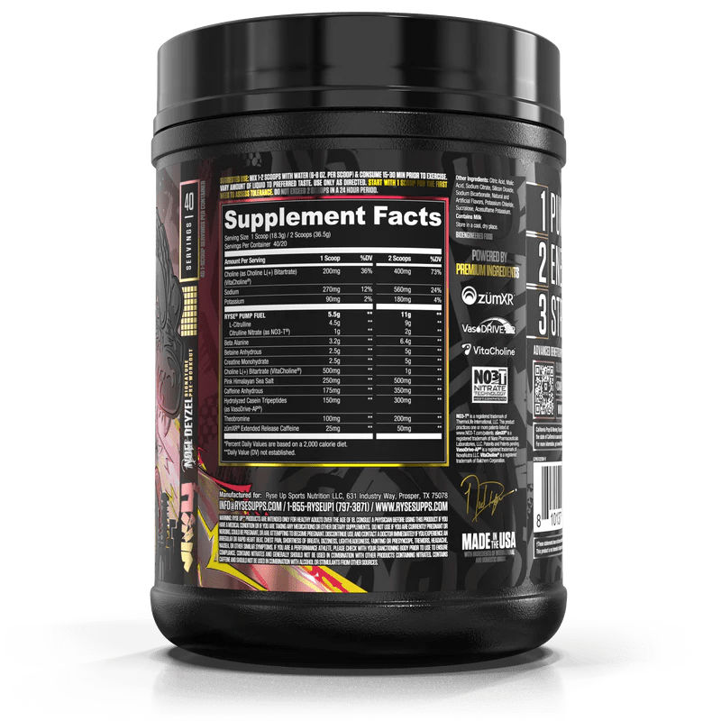 RYSE GODZILLA® Pre - Workout - Bodybuilding.com