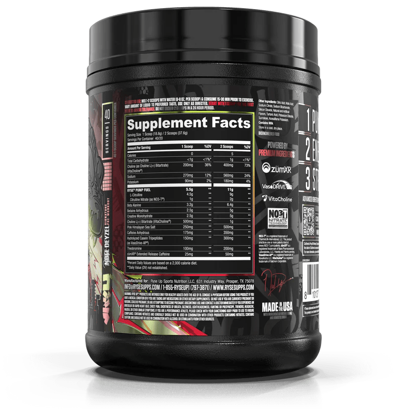 RYSE GODZILLA® Pre - Workout - Bodybuilding.com